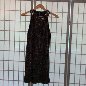 Alfani Black Shimmer Cocktail Dress